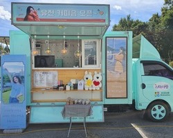 [커피차서포트] 유라 'jtbc 기상청사람들:사내연애 잔혹사편' 서포트현장